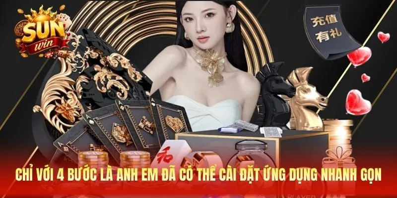 Chỉ với 4 bước là anh em đã có thể cài đặt ứng dụng nhanh gọn