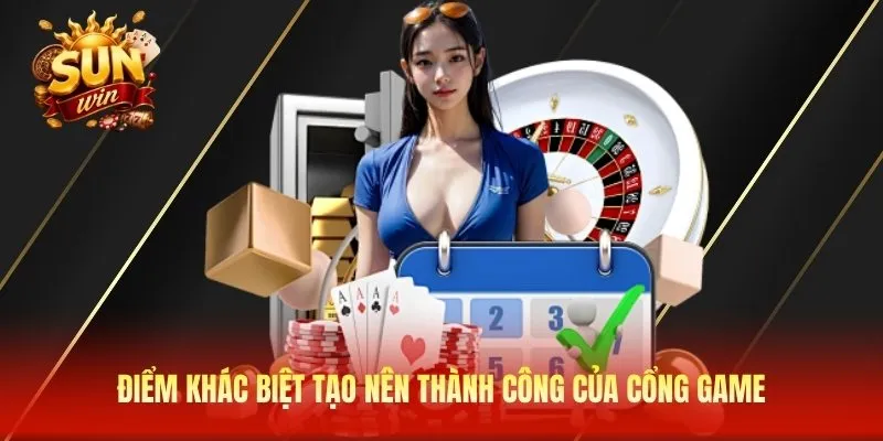 Điểm khác biệt tạo nên thành công của cổng game
