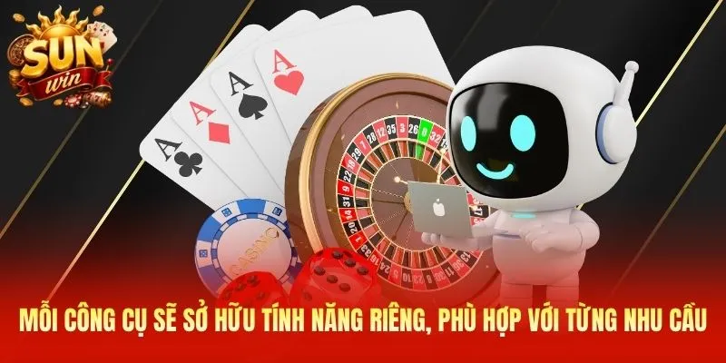 Mỗi công cụ sẽ sở hữu tính năng riêng, phù hợp với từng nhu cầu