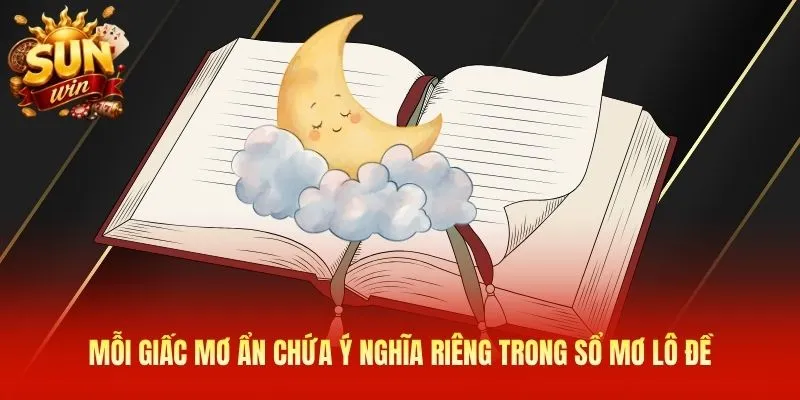 Mỗi giấc mơ ẩn chứa ý nghĩa riêng trong sổ mơ lô đề
