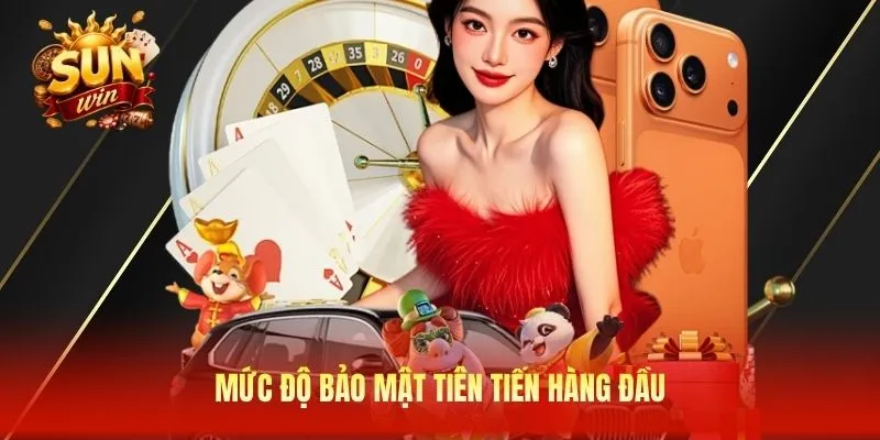 Mức độ bảo mật tiên tiến hàng đầu
