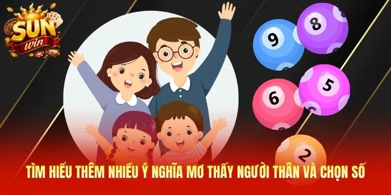 Tìm hiểu thêm nhiều ý nghĩa mơ thấy người thân và chọn số